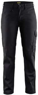 Blåkläder 7104-1800 Dames werkbroek industrie Zwart maat 50