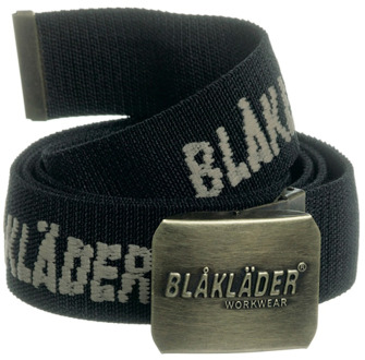 Blåkläder Blaklader Accessoires 40030000 Zwarte Stretch Riem ZwartOne size