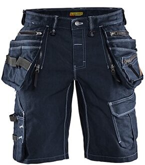 Blåkläder Blaklader BlÕklõder Short Denim Stretch X1900 marineblauw - maat C44