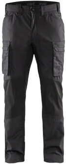 Blåkläder Blaklader Service werkbroek met stretch - Donkergrijs/Zwart - C56