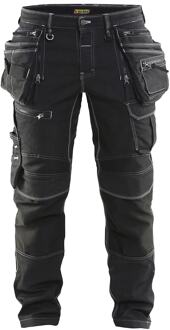 Blåkläder Blaklader - X1900 | Werkbroek met kniestukken Zwart - NL:44 BE:38