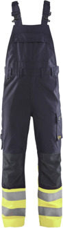Blåkläder Bretelbroek Multinorm Inherent Klasse 1 28881512 | Marine/High-Vis Geel | Maat 62 - 7330509809334