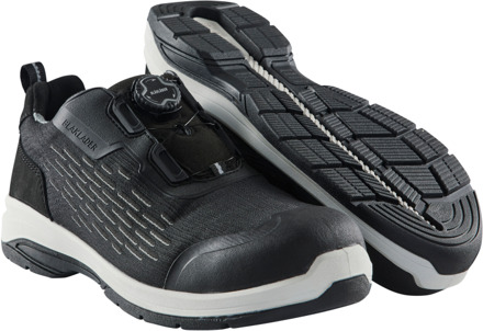 Blåkläder CRADLE Veiligheidsschoen 2442 | Zwart/Medium grijs | Maat 42 - 7330509826195