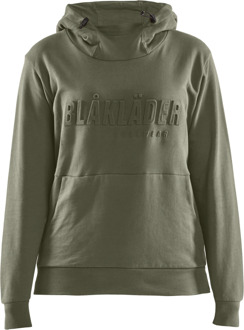 Blåkläder Dames hoodie 3D 35601158 | Herfstgroen | Maat M - 7330509771174