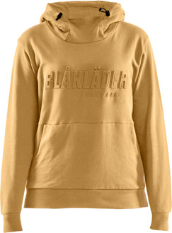 Blåkläder Dames hoodie 3D 35601158 | Honinggoud | Maat XXL - 7330509771143