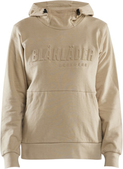 Blåkläder Dames hoodie 3D 35601158 | Zand | Maat L - 7330509835067