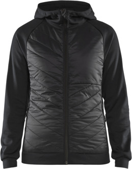 Blåkläder Dames hybride sweater 34642526 | Zwart/Donkergrijs | Maat XL - 7330509727201