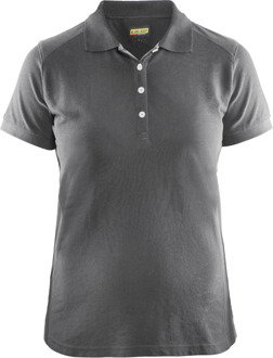 Blåkläder Dames poloshirt piqué 33901050 | Grijs | Maat S - 7330509479445