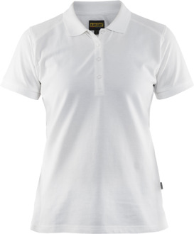 Blåkläder Dames poloshirt piqué 33901050 | Wit | Maat XS - 7330509500347