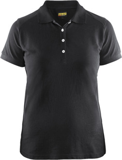 Blåkläder Dames poloshirt piqué 33901050 | Zwart | Maat 3XL - 7330509479483