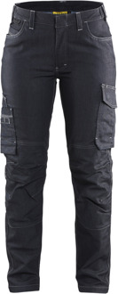 Blåkläder Dames Service werkbroek stretch 71401141 | Marineblauw | Maat 50 - 7330509684474