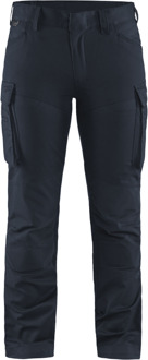 Blåkläder Dames service werkbroek stretch 71471830 | Donker marineblauw | Maat 36 - 7330509741009
