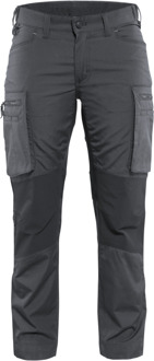 Blåkläder Dames Service werkbroek Stretch 71591845 | Donkergrijs/Zwart | Maat 42 - 7330509465509
