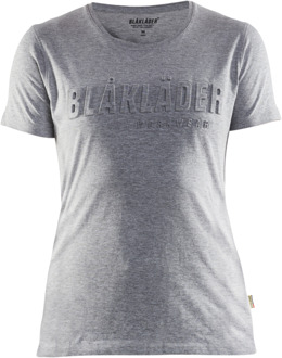 Blåkläder Dames T-Shirt 3D 34311043 | Grijs Mêlee | Maat XXL - 7330509770979