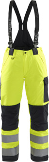 Blåkläder Dames Winterwerkbroek High-Vis 78851977 | High-Vis Geel/Zwart | Maat 48 - 7330509551219
