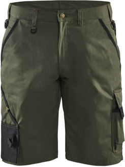 Blåkläder Garden short 14641835 | Army Groen | Maat 56 - 7330509299456