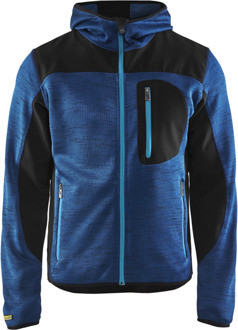 Blåkläder Gebreid vest met softshell 49302117 | Marineblauw/Marineblauw | Maat S - 7330509411544