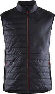 Blåkläder Gevoerde bodywarmer 38632030 | Zwart/Rood | Maat 4XL - 7330509818275