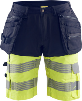 Blåkläder High-Vis short 15961811 | Marine/High Vis Geel | Maat 54 - 7330509787144