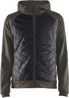 Blåkläder Hybride sweater 34632526 | Groen/Zwart | Maat XL - 7330509713099