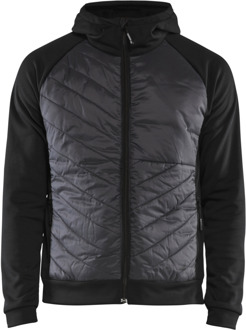 Blåkläder Hybride sweater 34632526 | Zwart/Donkergrijs | Maat XS - 7330509713518