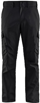Blåkläder Industrie werkbroek stretch 14441832 | Zwart | Maat 50 - 7330509757093