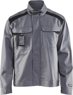 Blåkläder Industriejack. Ongevoerd 40541800 | Grijs/Zwart | Maat XL - 7330509357408
