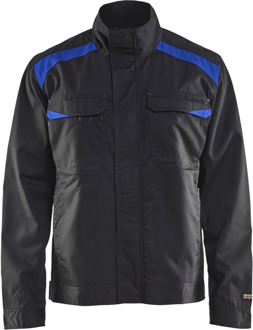 Blåkläder Industriejack. Ongevoerd 40541800 | Zwart/Korenblauw | Maat S - 7330509446690