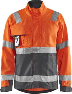 Blåkläder Jack High-Vis 40641811 | High-Vis Oranje/Medium Grijs | Maat XXL - 7330509747803