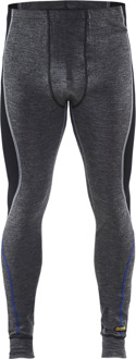 Blåkläder Lange onderbroek 100% merino WARM 18491732 | Medium Grijs/Zwart | Maat XL - 7330509423462