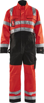 Blåkläder Overall High-Vis 63731804 High-Vis | High-Vis Rood/Zwart | Maat 48 - 7330509377161