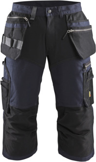 Blåkläder Piraatbroek stretch 15971343 | Donker marineblauw/Zwart | Maat 62 - 7330509803097