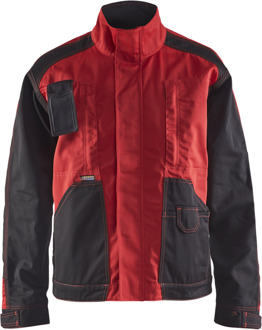 Blåkläder Profieljack. Ongevoerd 40631860 | Rood/Zwart | Maat M - 7330509268254