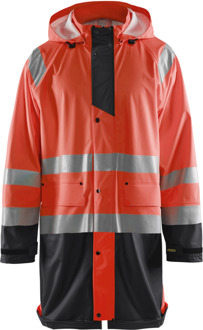 Blåkläder Regenjas High-Vis LEVEL 1 43242000 | High-Vis Rood/Zwart | Maat L - 7330509571187
