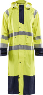 Blåkläder Regenjas High-Vis LEVEL 1 43252000 | High-Vis Geel/Marineblauw | Maat 4XL - 7330509571255