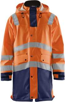 Blåkläder Regenjas High-Vis LEVEL 3 43262005 | High-Vis Oranje/Marineblauw | Maat 3XL - 7330509570333