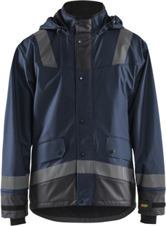 Blåkläder Regenjas LEVEL 2 43222003 | Donker marineblauw/Zwart | Maat XS - 7330509659823