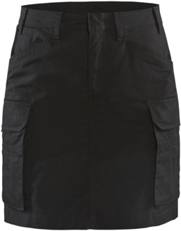 Blåkläder Service rok met stretch 71481845 | Zwart | Maat 36 - 7330509717219