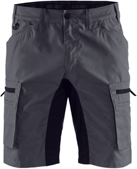 Blåkläder Service short stretch 14491845 | Medium Grijs/Zwart | Maat 54 - 7330509801895