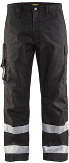 Blåkläder Service/Transport werkbroek 14511811 | Zwart | Maat 62 - 7330509745557