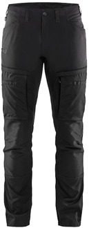 Blåkläder Service werkbroek met stretch 14561845 | Zwart/Donkergrijs | Maat 58 - 7330509651810