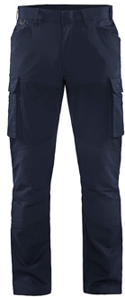 Blåkläder Service werkbroek stretch 14571830 | Donker marineblauw | Maat 56 - 7330509717448
