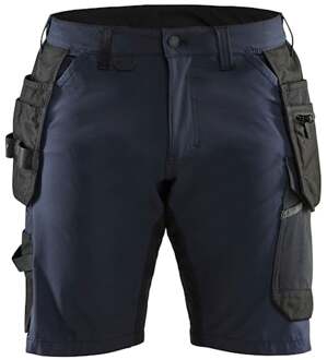Blåkläder Short 4-weg stretch 15201645 | Donker marineblauw/Zwart | Maat 48 - 7330509826294