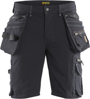 Blåkläder Short 4-weg stretch X1900 19881644 | Donkergrijs/Zwart | Maat 50 - 7330509687741