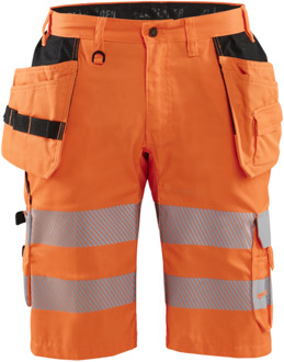 Blåkläder Short met stretch High-Vis 15861811 | High Vis Oranje | Maat 58 - 7330509691335