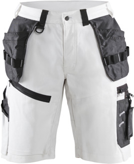 Blåkläder Short X1500 15121210 | Wit/Donkergrijs | Maat 48 - 7330509754887