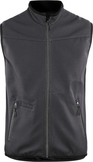 Blåkläder Softshell bodywarmer 38502516 | Medium Grijs/Zwart | Maat 4XL - 7330509690376