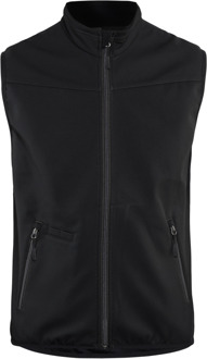 Blåkläder Softshell bodywarmer 38502516 | Zwart/Donkergrijs | Maat XS - 7330509556252