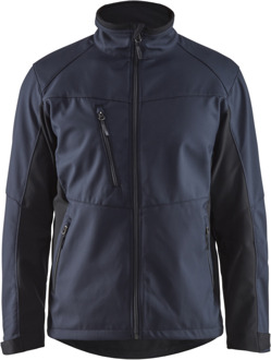 Blåkläder Softshell Jack 49502516 | Donker marineblauw/Zwart | Maat 4XL - 7330509534908