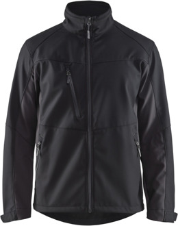Blåkläder Softshell Jack 49502516 | Zwart/Donkergrijs | Maat 3XL - 7330509556115